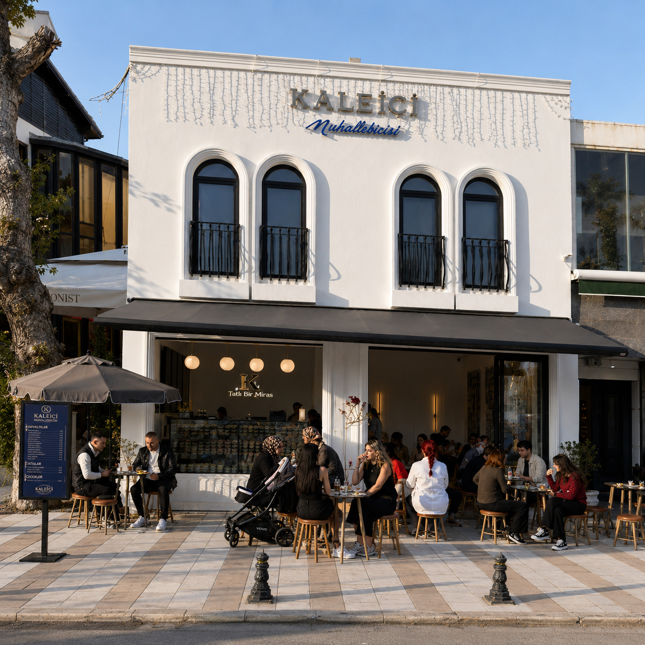 Kaleiçi Muhallebicisi Kaleiçi Muhallebicisi Bodrum Marinada!